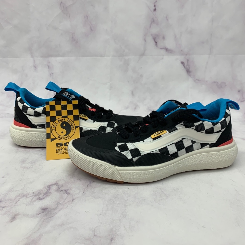 Vans UltraRange Exo T&C Surf Designs Checkerboard Shoes Men 4 / Women 5.5